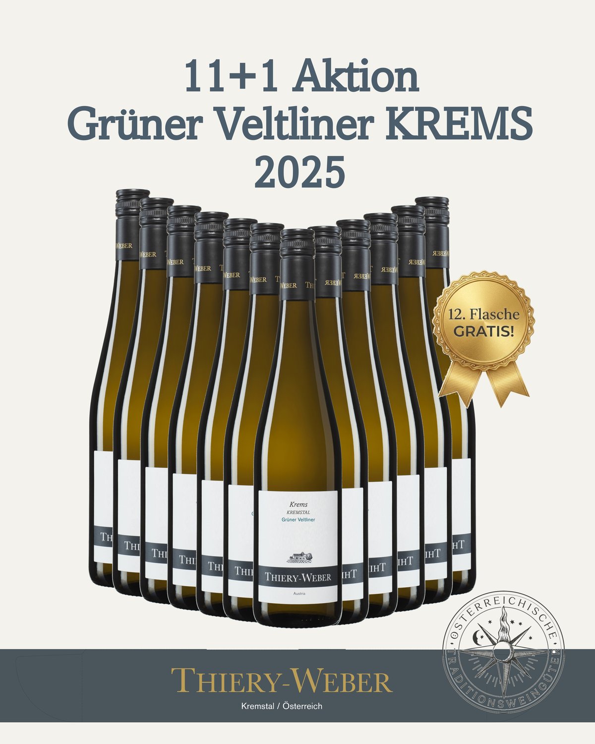 11+1 Aktion Grüner Veltliner KREMS 2025