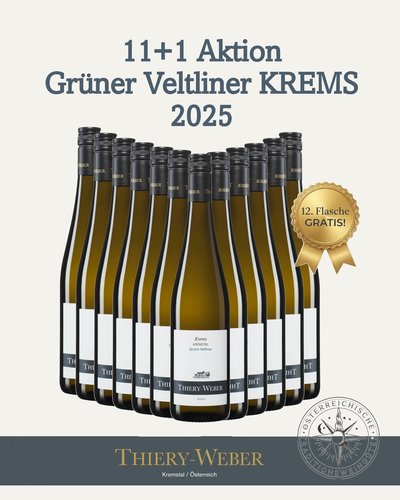 11+1 Aktion Grüner Veltliner KREMS 2025