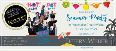 SOMMER - PARTY bei Thiery-Weber